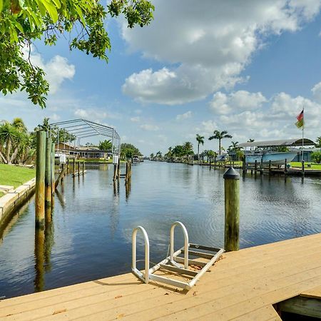 Waterfront Cape Coral Oasis With Boat Dock And Lanai! Villa Exterior photo